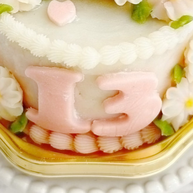 【うちの子よろこぶ®ケーキ・季節限定ケーキ用追加オプション】ケーキの側面に数字を入れる