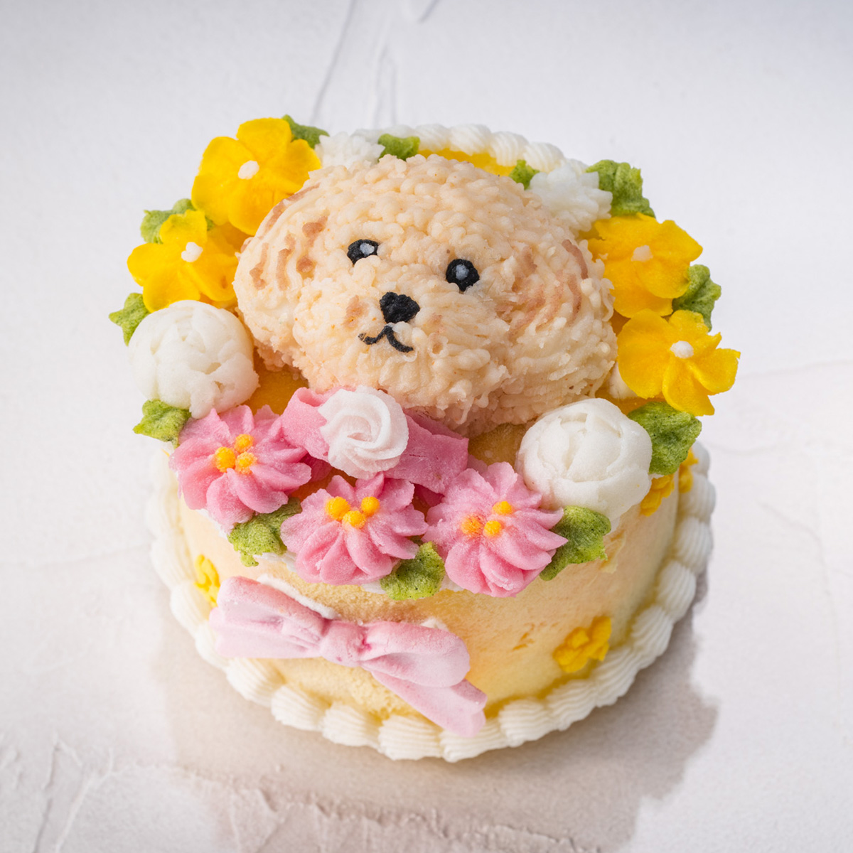 【オーダー商品】うちの子ケーキ ラウンド [犬用ケーキ,猫用ケーキ]