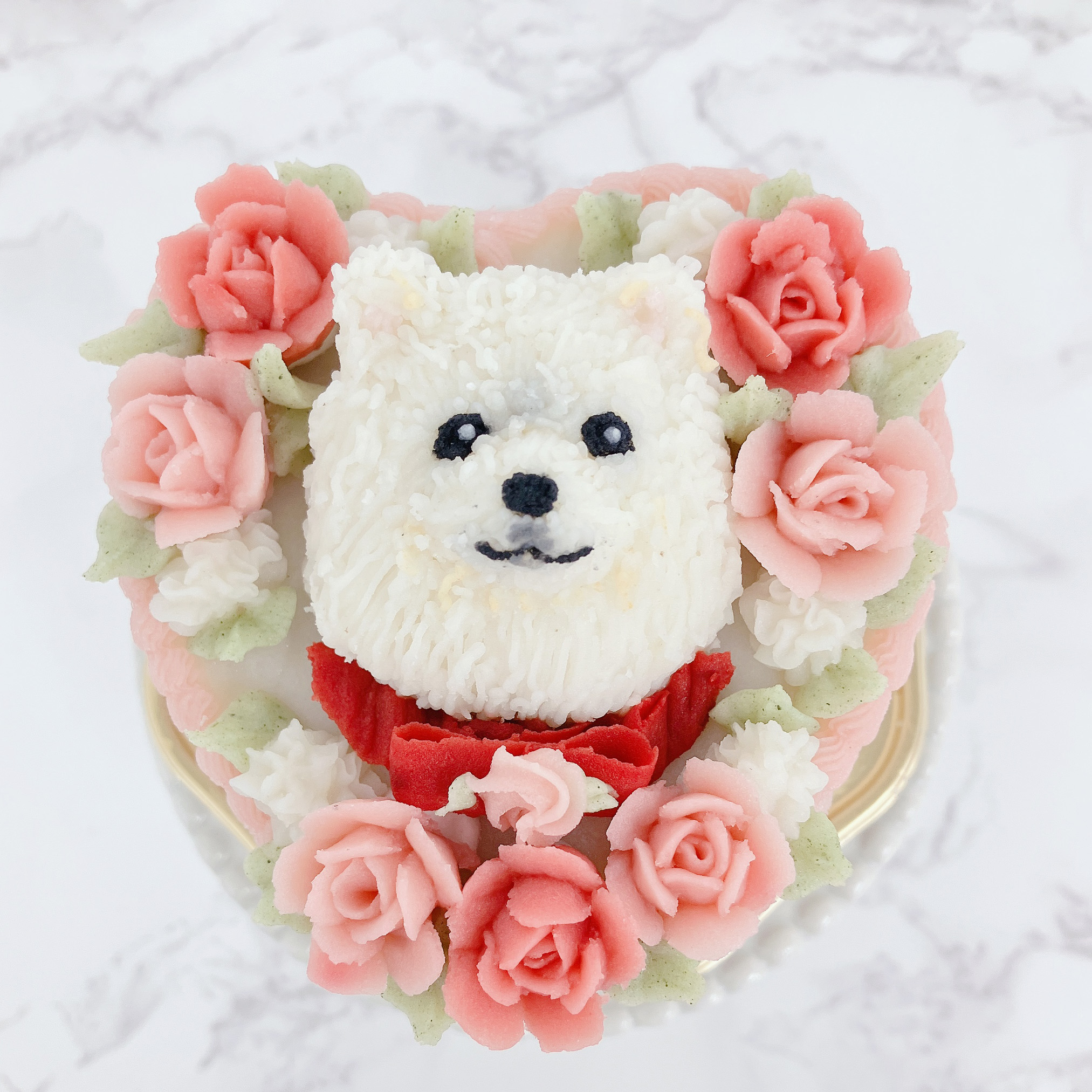 うちの子ケーキハート
