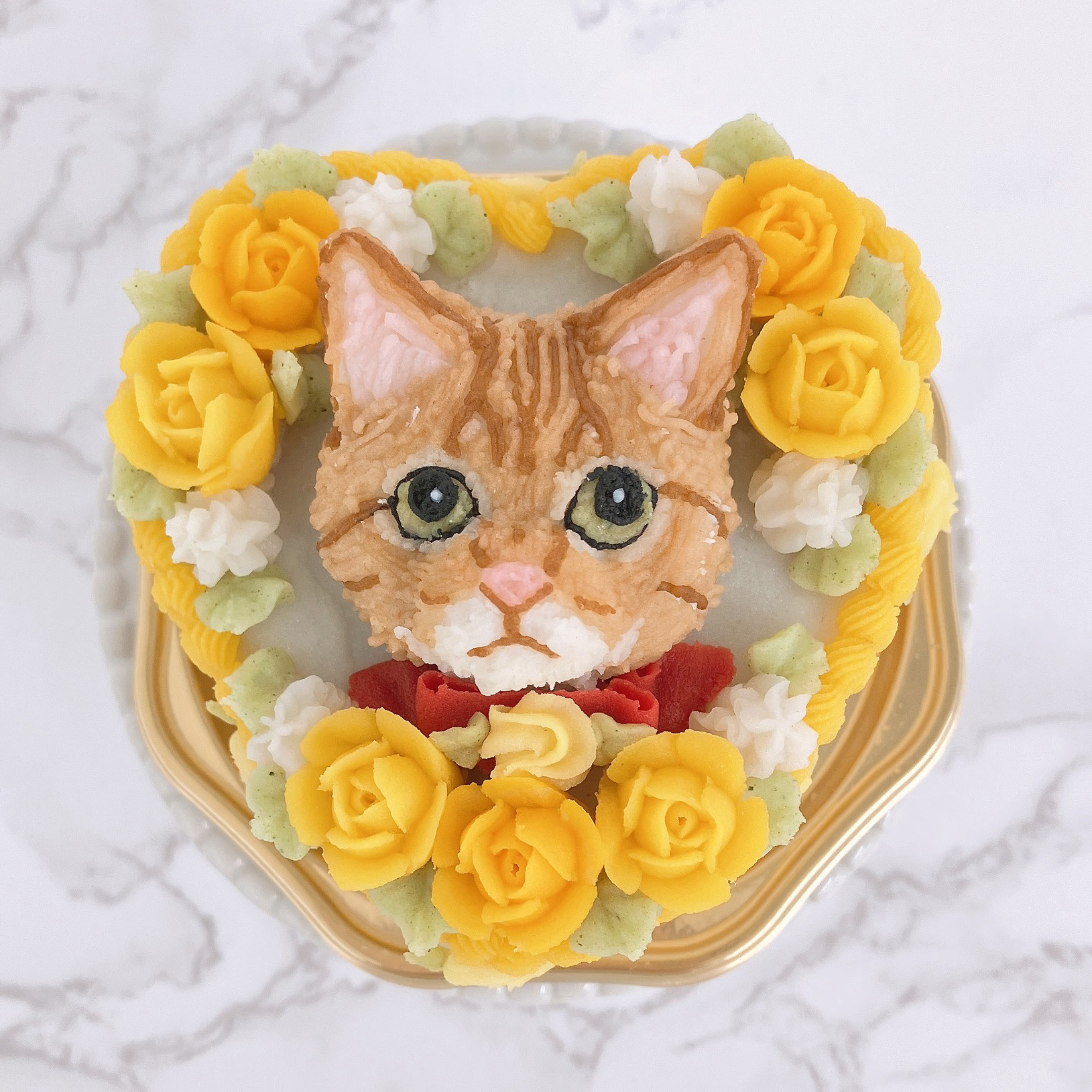 うちの子ケーキハート