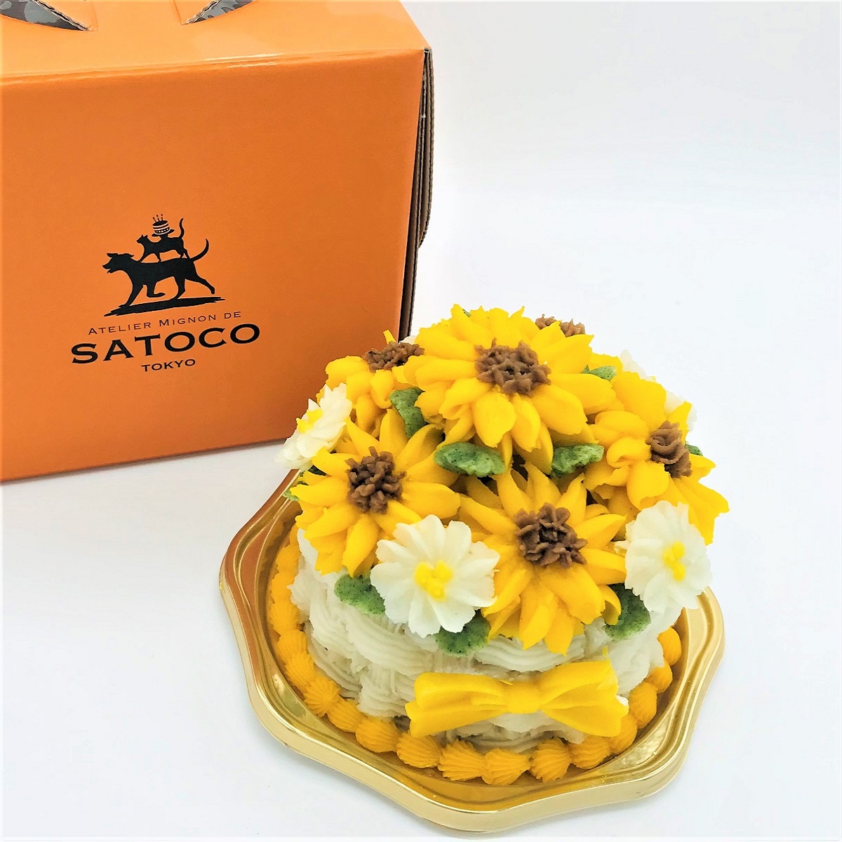 ひまわりのケーキ